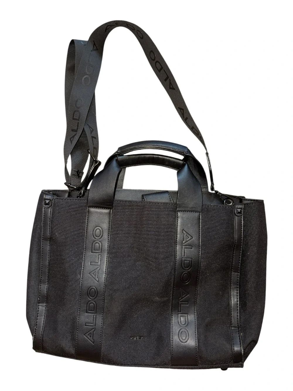 The Aldo Markiann Tote Black Business Casual Work Purse Streetwear Travel Bag